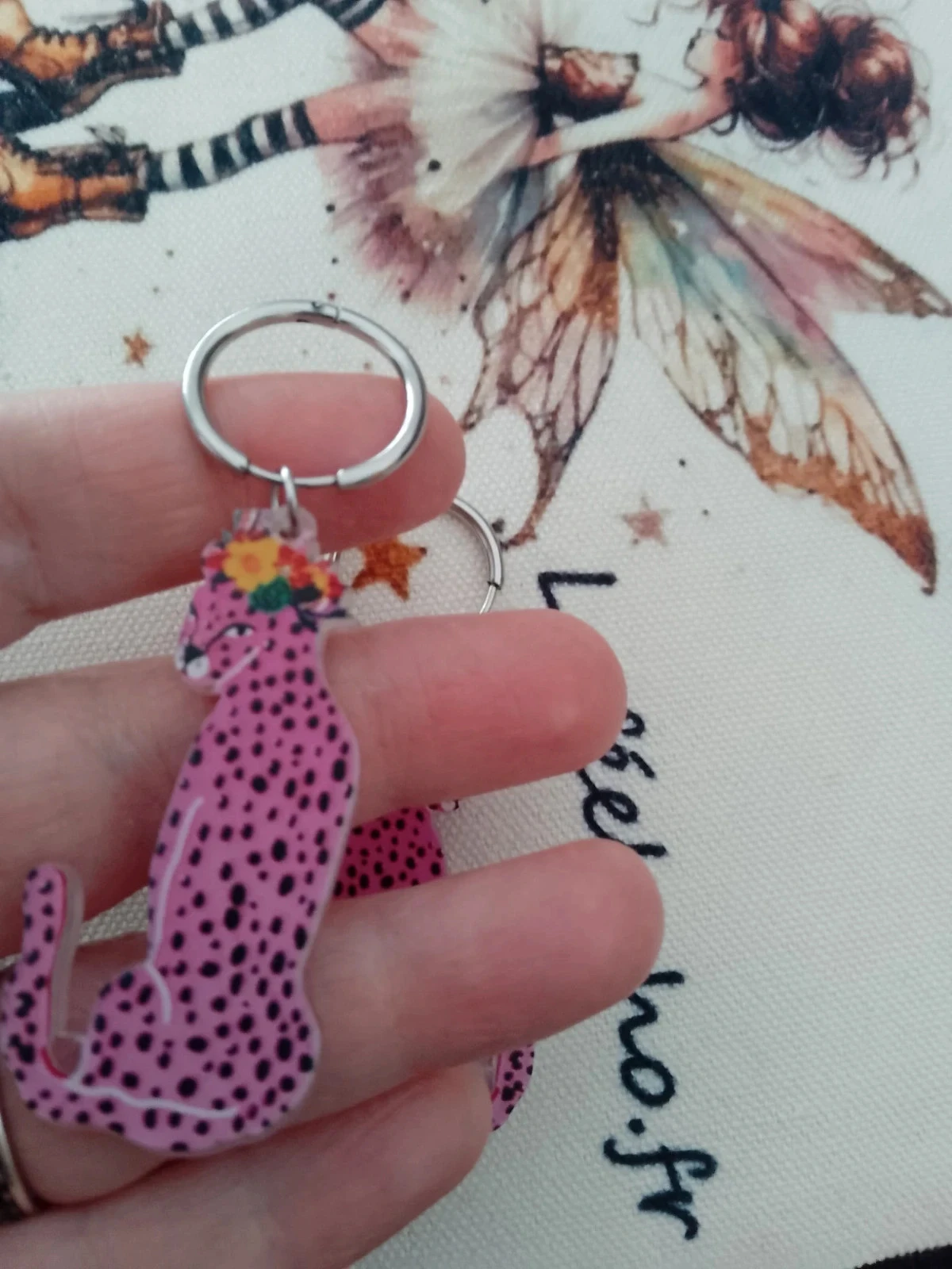 Pendientes de panteras rosas – photo 2